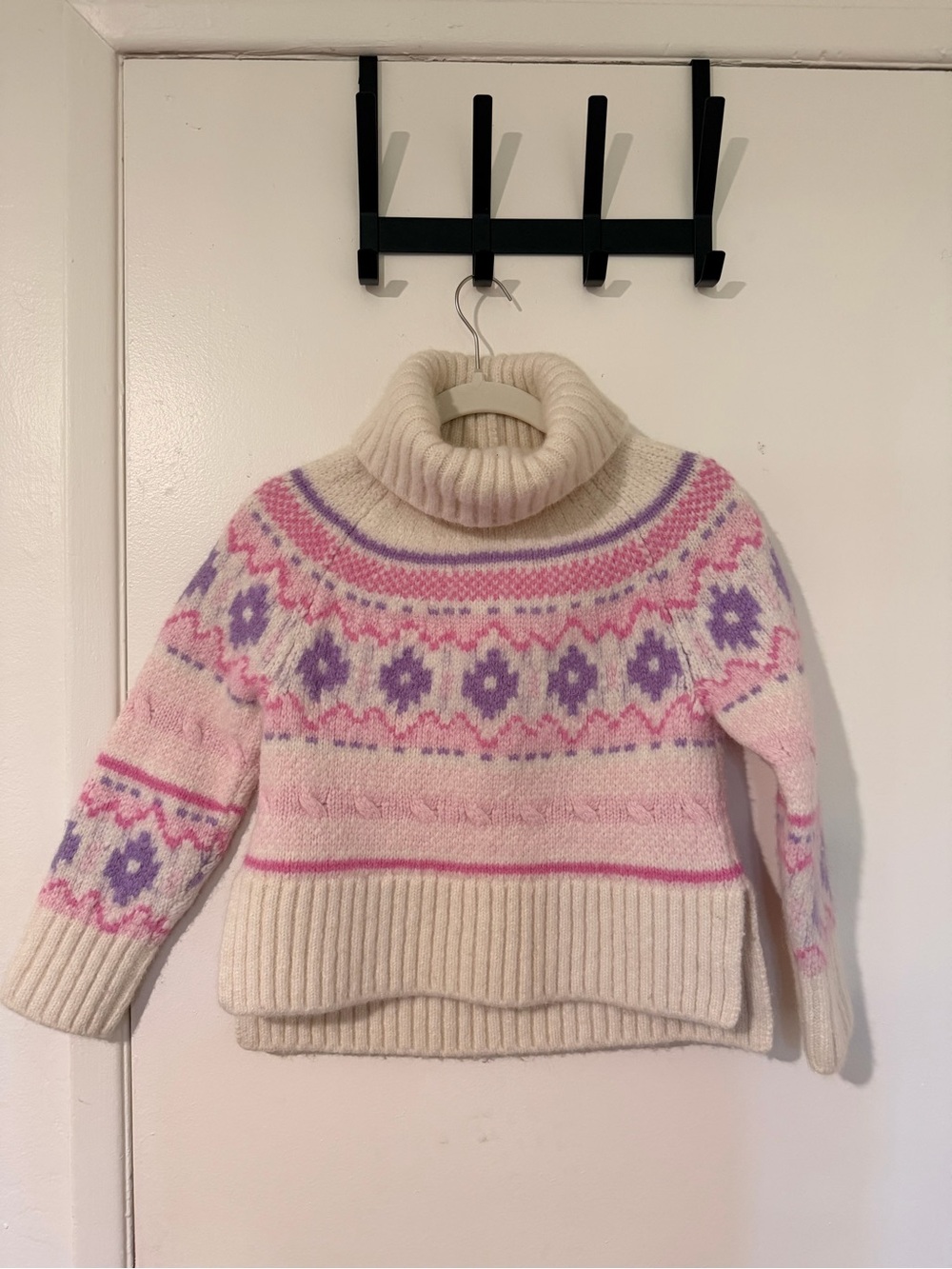 Loveshackfancy Turtleneck Pink & Lavender